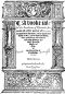 [Gutenberg 26056] • A booke called the Foundacion of Rhetorike / because all other partes of Rhetorike are grounded thereupon, euery parte sette forthe in an Oracion vpon questions, verie profitable to bee knowen and redde